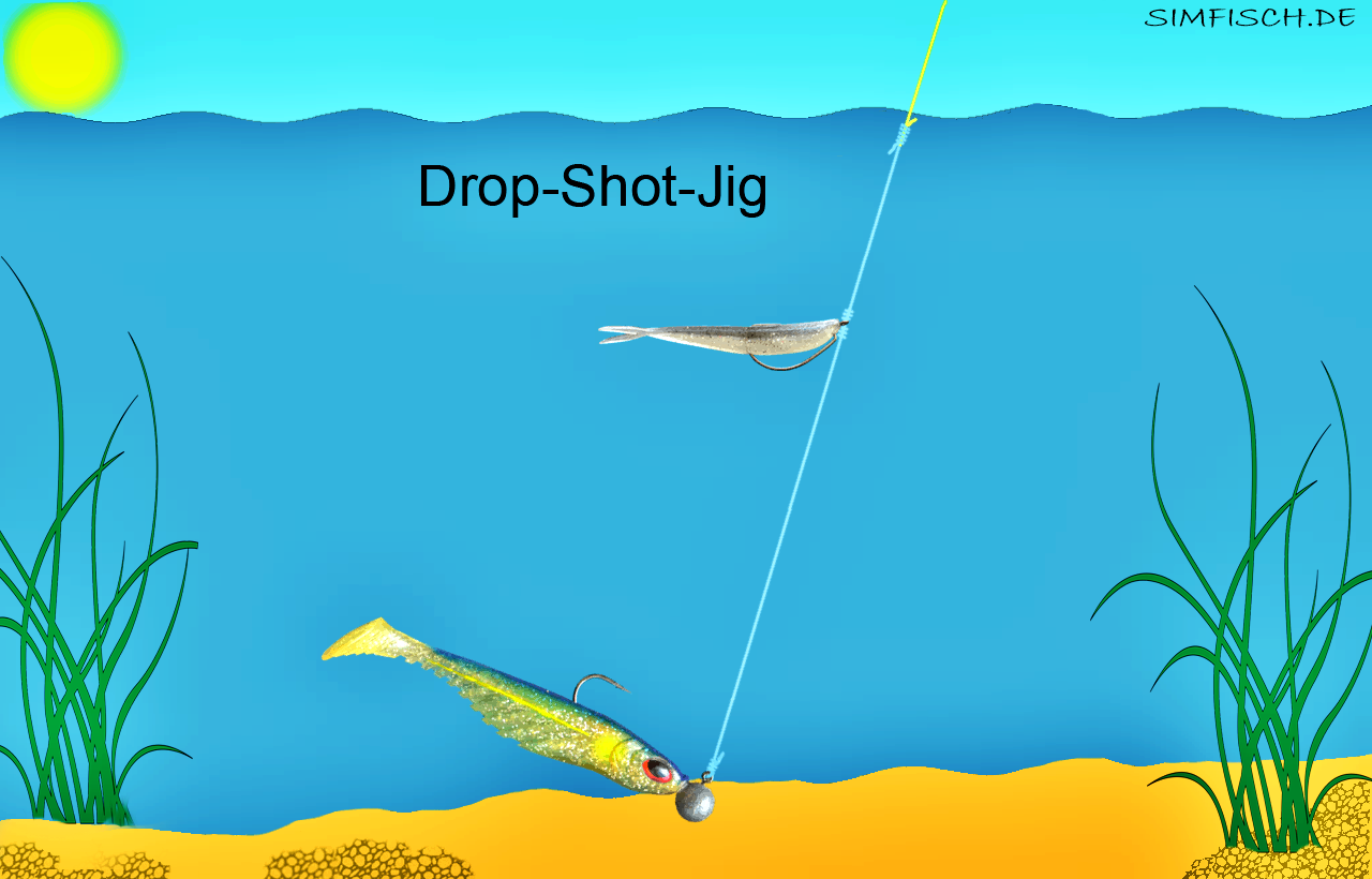 Drop Shot Montage Anleitung Simfisch.de Angeln und Outdoor!