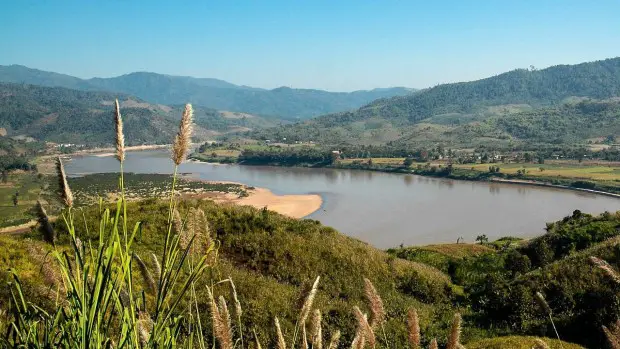 Mekong Fluss in Thailand