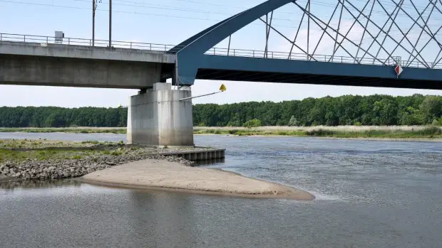 Eisenbahnbrücke in Frankfurt an der Oder