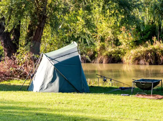 Schlafsack für Angler