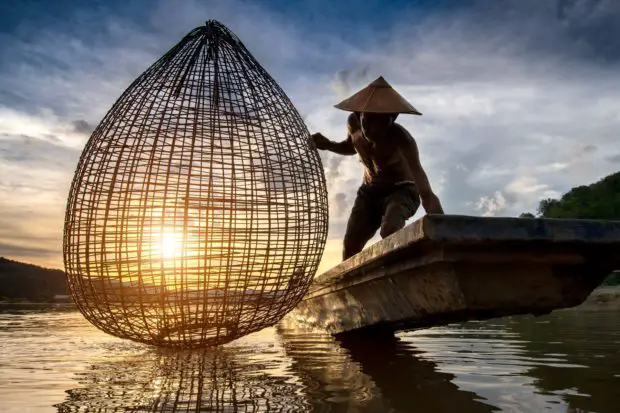 Fischfang in Vietnam