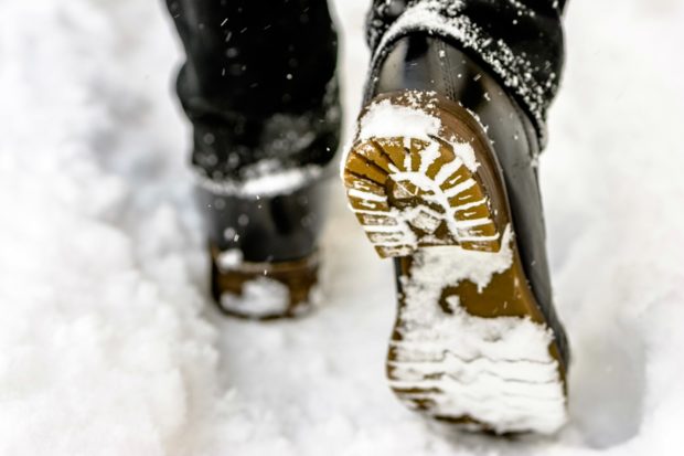 Schuhe mit Heizsohlen