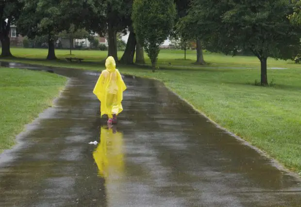 Regenponcho fürs Kind