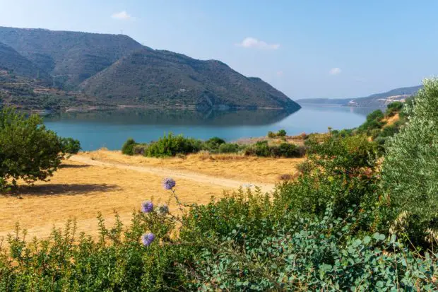 Kouris-Stausee auf Zypern